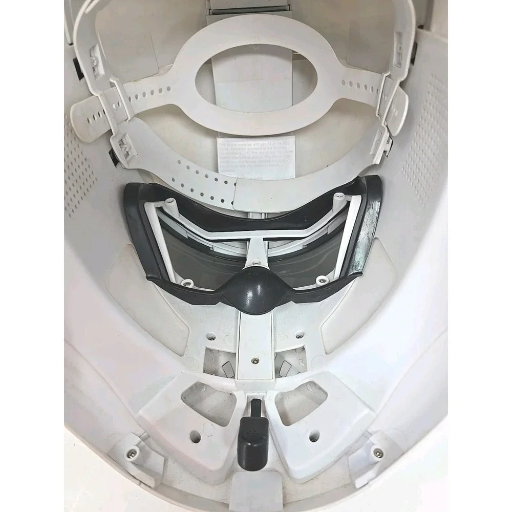 Star Wars Storm Trooper Helmet C042A Hasbro 2008 Talking Voice Changer Works H1b